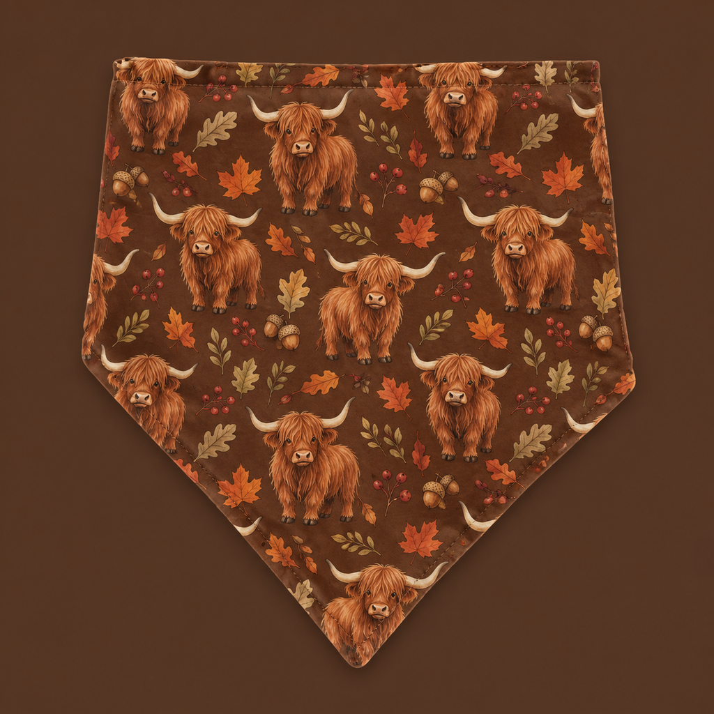 Highland Cow Bandana