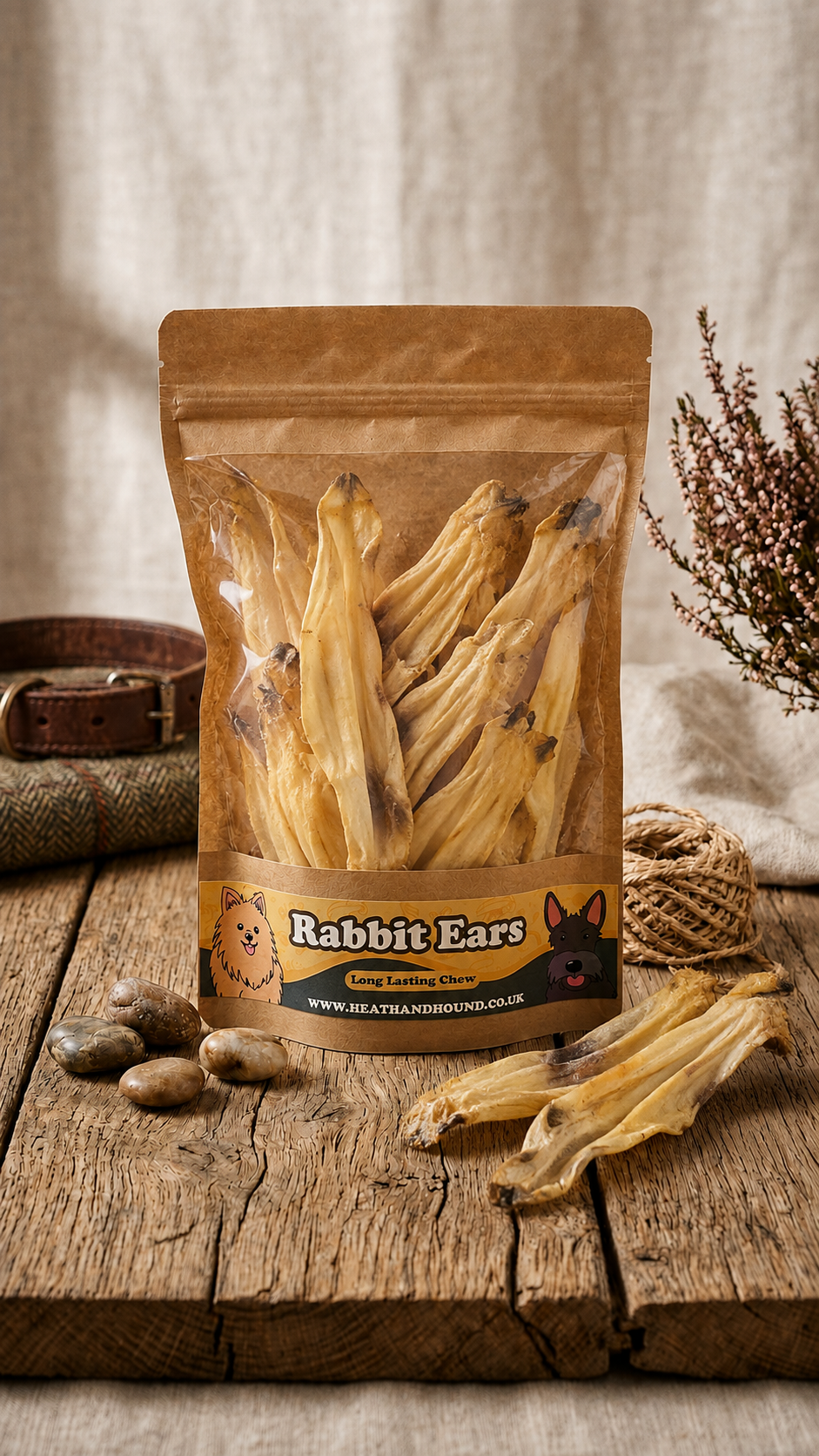 Hairless Rabbit Ears (100g)