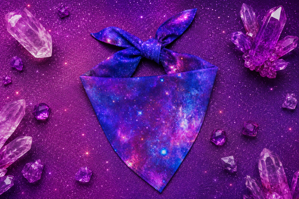 Purple Galaxy Bandana