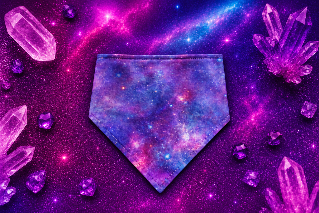 Purple Galaxy Bandana