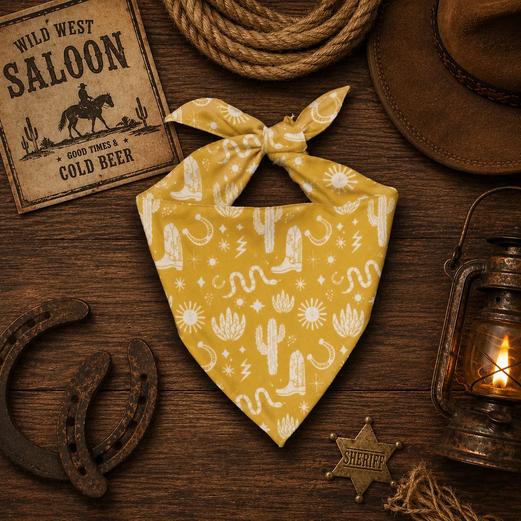 Ochre Cowboy Bandana