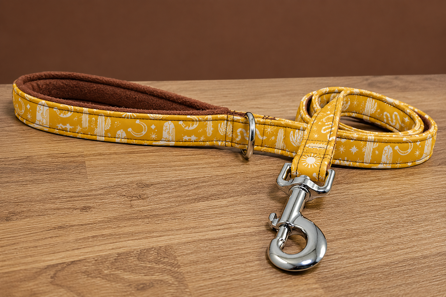 Ochre Cowboy Dog Lead
