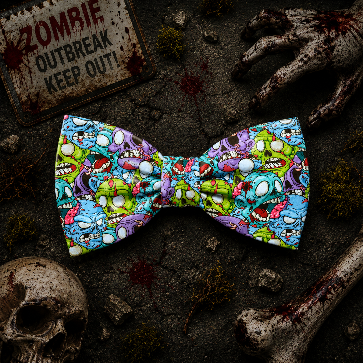Zombie Bow Tie / Sailor Bow