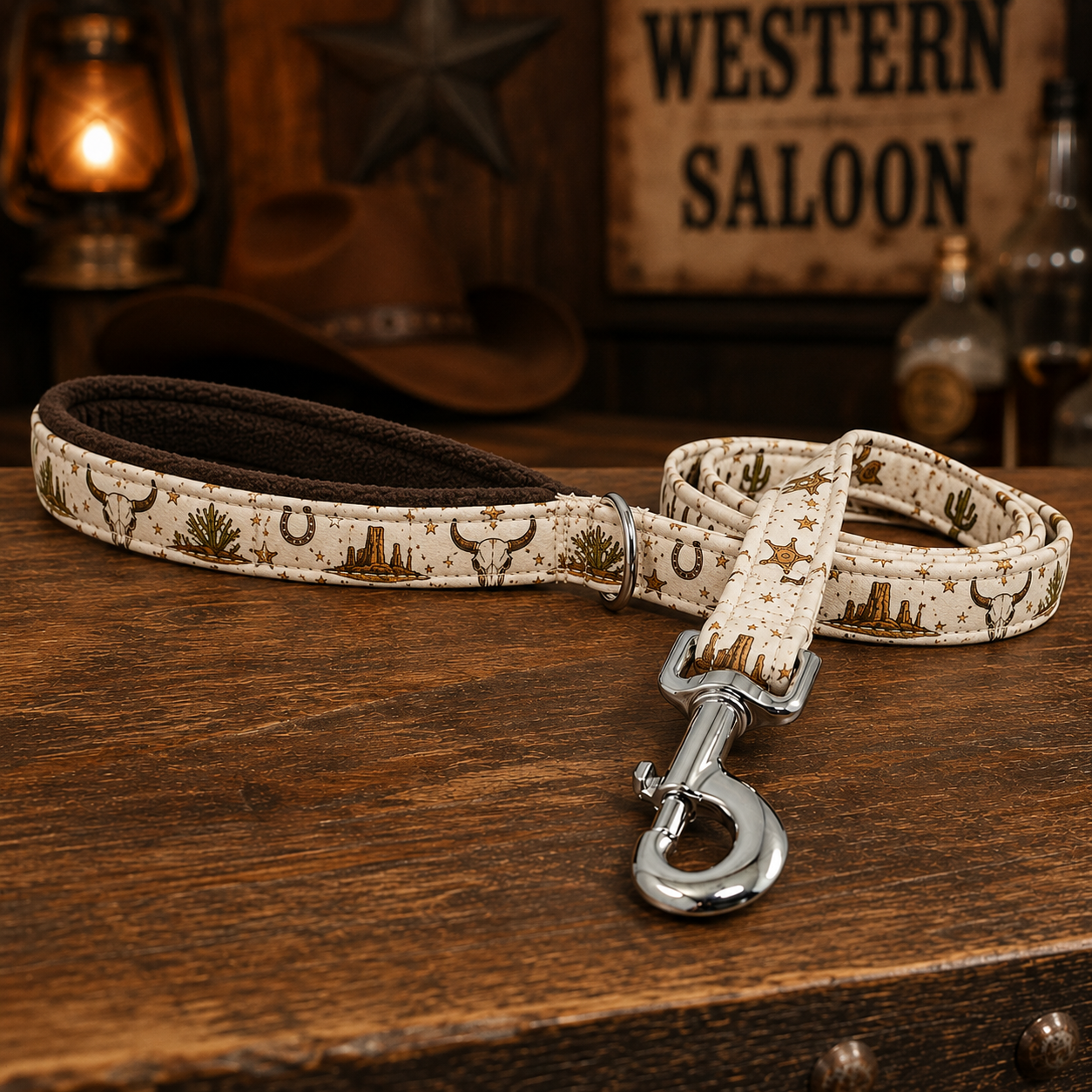 Cowboy Western Dog Lead