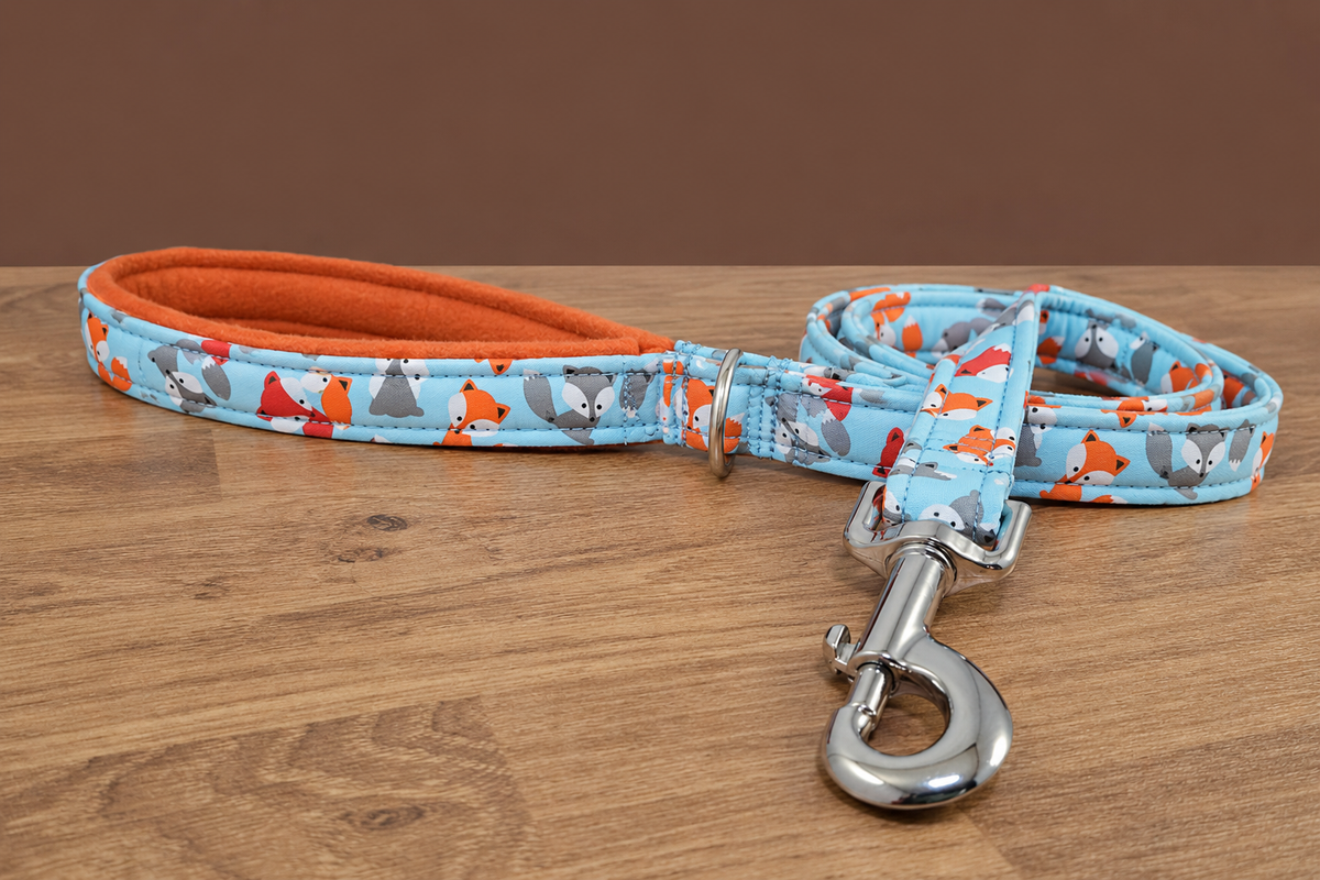 Blue Fox Dog Lead