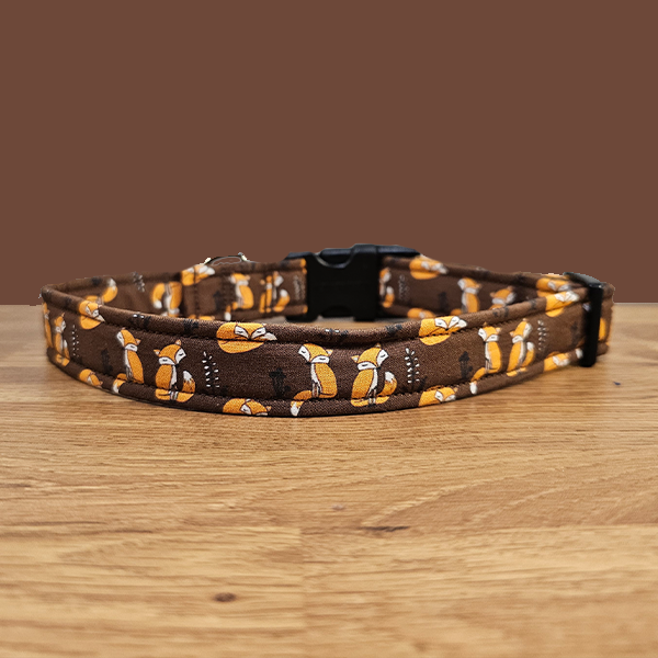 Brown Fox Dog Collar