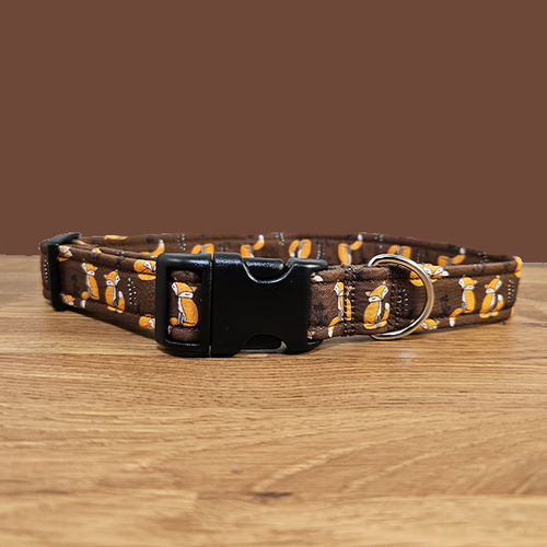 Brown Fox Dog Collar